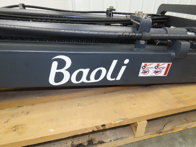 Baoli 0015T04700 Forklift Mast Class II 3 Stage 3 Lever 185" Lift 3260lbs KBET18