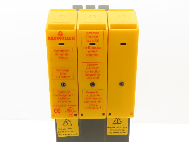Baumuller BUB622-100-54-E-017 Converter Ballast Unit 250-800vdc 100A