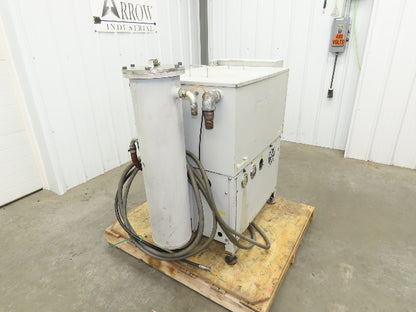 Chip Blaster Coolant Filtration Oil Separator High Pressure Pump 50 Gal Tank
