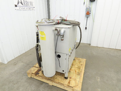 Chip Blaster Coolant Filtration Oil Separator High Pressure Pump 50 Gal Tank