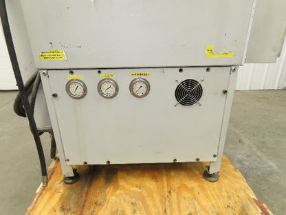 Chip Blaster Oil Separator Coolant Filtration High Pressure Pump 50 Gal Tank