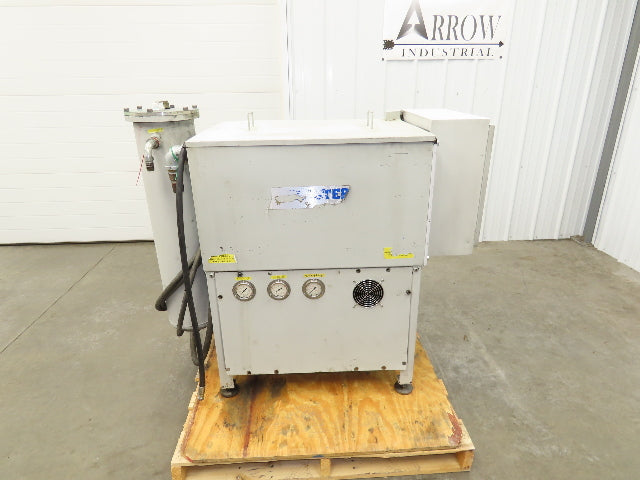 Chip Blaster Oil Separator Coolant Filtration High Pressure Pump 50 Gal Tank