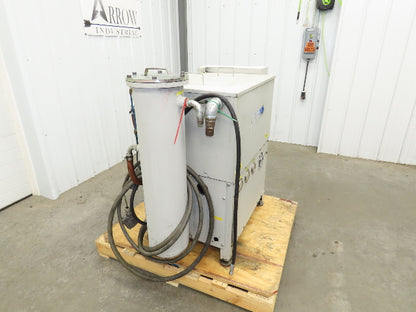 Chip Blaster Oil Separator Coolant Filtration High Pressure Pump 50 Gal Tank