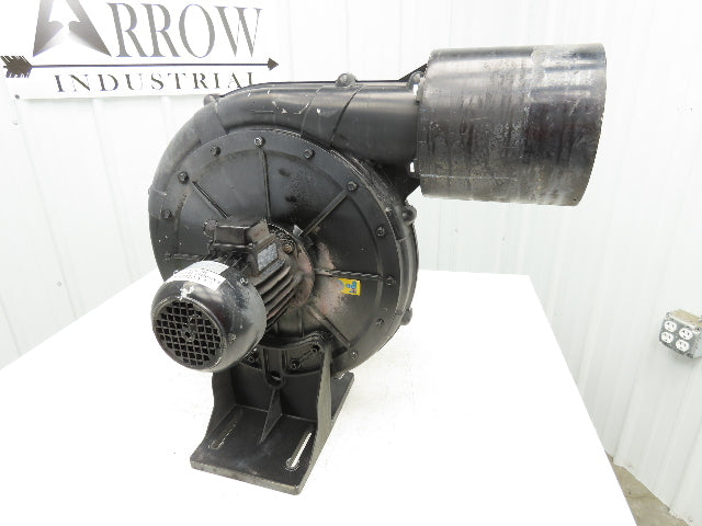Elektror RD5/M Radial Fan Pressure Blower 635 CFM 1Hp 3375 RPM 230/460V 3PH