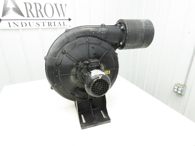 Elektror RD5/M Radial Fan Pressure Blower 635 CFM 1Hp 3375 RPM 230/460V 3PH