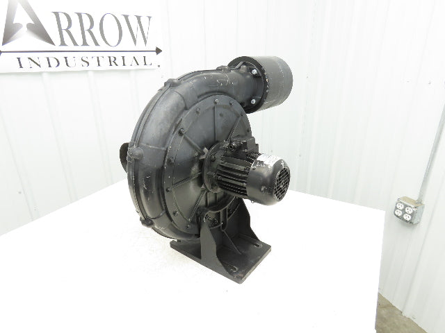 Elektror RD5/M Radial Fan Pressure Blower 635 CFM 1Hp 3375 RPM 230/460V 3PH