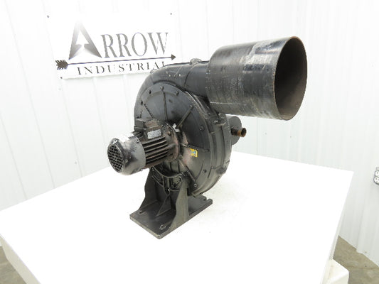 Elektror RD5/M Radial Fan Pressure Blower 635 CFM 1Hp 3375 RPM 230/460V 3PH