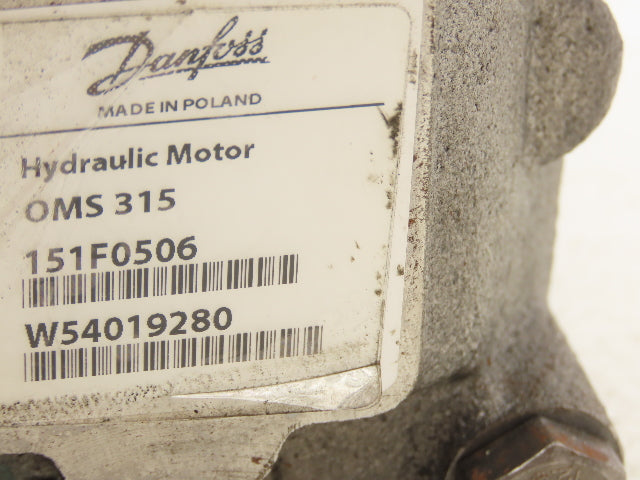 Danfoss OMS315-151F0506 Hydraulic Orbital Motor 240 RPM 3330 PSI 20 GPM Cont