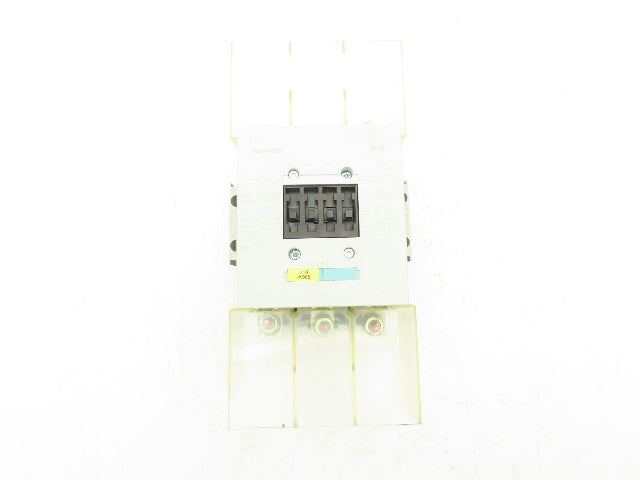 Siemens 3RT1056-6AF36 Motor Starter Contactor 185A 400VAC 120V Coil 3P 2NO+2NC