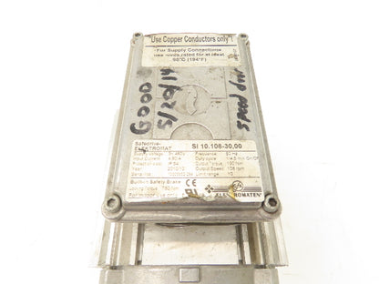 Hanning Elektro-Werke D9LHU4S-142 Electric Motor 1.5KW 265/480 3Ph 5.4/3.1A