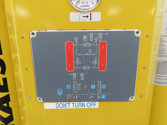 Kaeser KAD-60 Regenerative Desiccant Compressed Air Dryer 60CFM 1" Inlet 120V