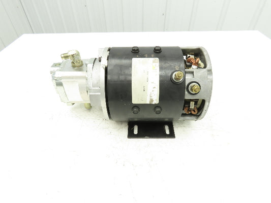 Caterpillar Forklift Hydraulic Motor AM4-4002 & Haldex Pump 1920153 Off NRR40