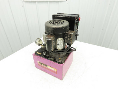 SPX Hytec 100888 Model B Hydraulic Power Unit Workholding Pump 2.5gal Tank 115V
