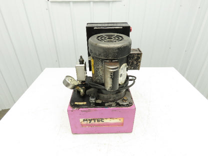 SPX Hytec 100888 Model B Hydraulic Power Unit Workholding Pump 2.5gal Tank 115V