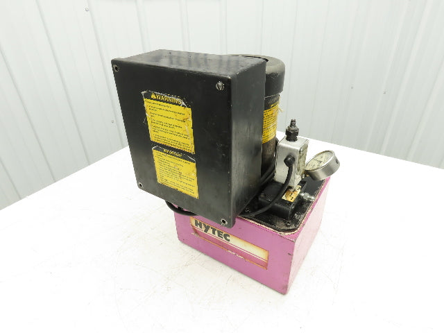 SPX Hytec 100888 Model B Hydraulic Power Unit Workholding Pump 2.5gal Tank 115V