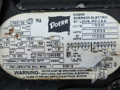 SPX Hytec 100888 Model B Hydraulic Power Unit Workholding Pump 2.5gal Tank 115V