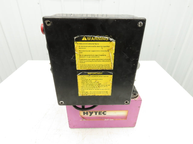 SPX Hytec 100888 Model B Hydraulic Power Unit Workholding Pump 2.5gal Tank 115V