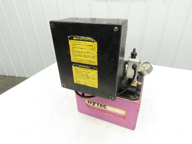 SPX Hytec 100888 Model B Hydraulic Power Unit Workholding Pump 2.5gal Tank 115V