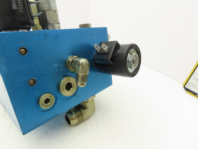 Caterpillar 211298BA Forklift Hydraulic Manifold Block Removed From NRR40