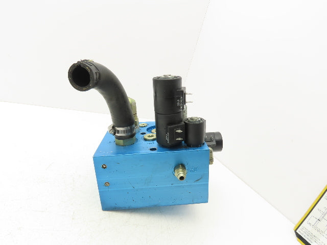 Caterpillar 211298BA Forklift Hydraulic Manifold Block Removed From NRR40