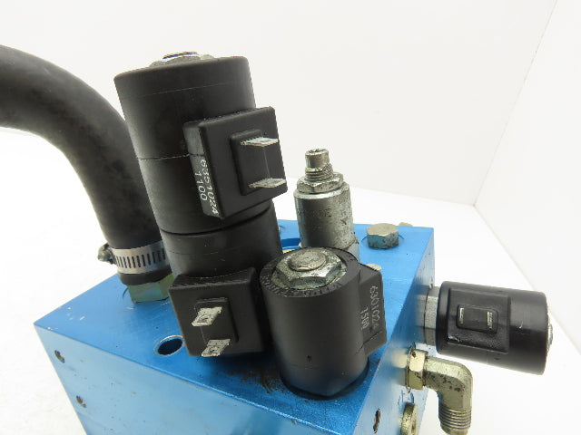 Caterpillar 211298BA Forklift Hydraulic Manifold Block Removed From NRR40