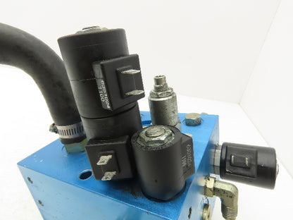 Caterpillar 211298BA Forklift Hydraulic Manifold Block Removed From NRR40