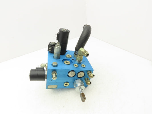 Caterpillar 211298BA Forklift Hydraulic Manifold Block Removed From NRR40