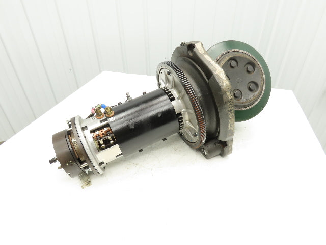 Caterpillar V4-4002 Forklift Drive Axle Power Steering Hub & Motor Off NRR40