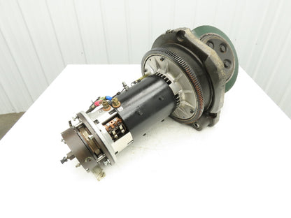 Caterpillar V4-4002 Forklift Drive Axle Power Steering Hub & Motor Off NRR40
