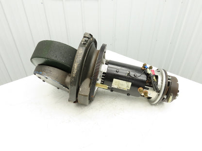 Caterpillar V4-4002 Forklift Drive Axle Power Steering Hub & Motor Off NRR40
