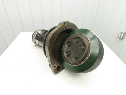 Caterpillar V4-4002 Forklift Drive Axle Power Steering Hub & Motor Off NRR40