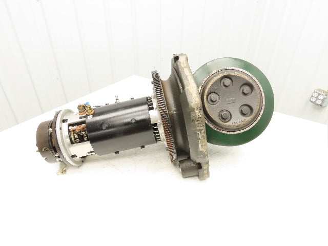 Caterpillar V4-4002 Forklift Drive Axle Power Steering Hub & Motor Off NRR40
