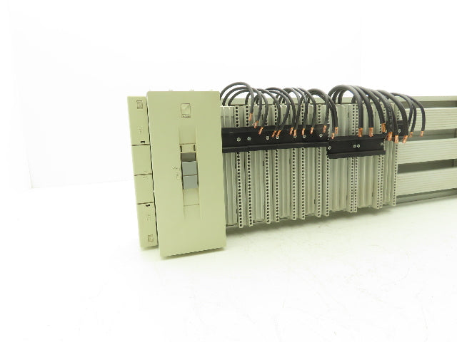 Siemens 3 Pole Motor Starter Bus Bar Feeder Assembly 2x 55mmx242mm 5x 45x182mm