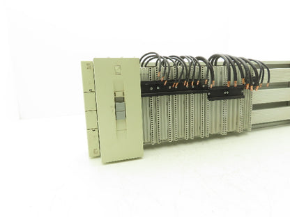 Siemens 3 Pole Motor Starter Bus Bar Feeder Assembly 2x 55mmx242mm 5x 45x182mm