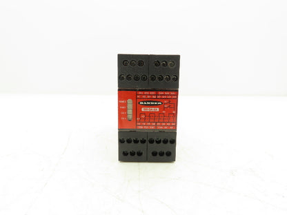 Banner Engineering SM-GA-5A Safety Relay for Safety Mats 115VAC or 12/24VDC 4NO
