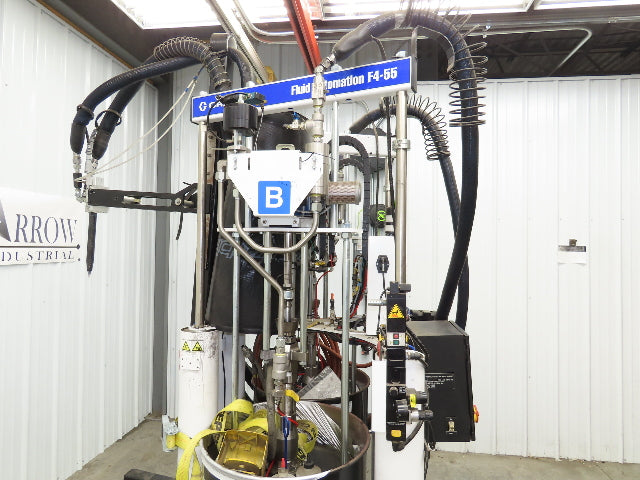 Graco F4-55 Fluid Automation Drum Unloader Metering Mixing Dispenser Pump 55 Gal