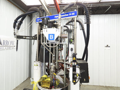 Graco F4-55 Fluid Automation Drum Unloader Metering Mixing Dispenser Pump 55 Gal