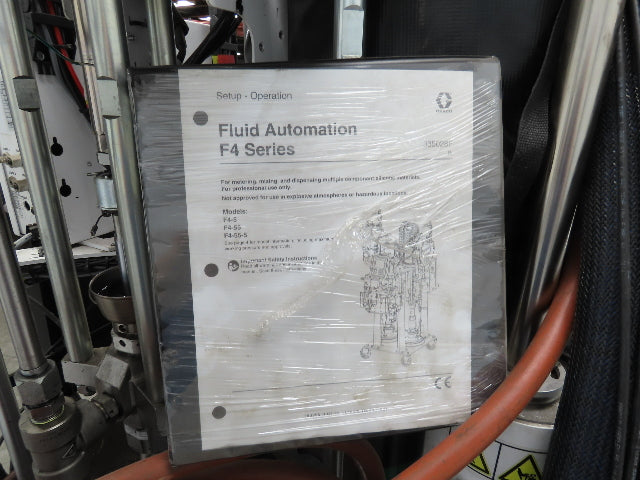 Graco F4-55 Fluid Automation Drum Unloader Metering Mixing Dispenser Pump 55 Gal