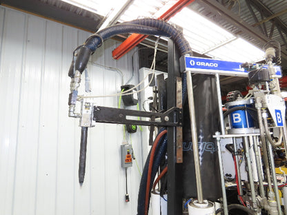 Graco F4-55 Fluid Automation Drum Unloader Metering Mixing Dispenser Pump 55 Gal