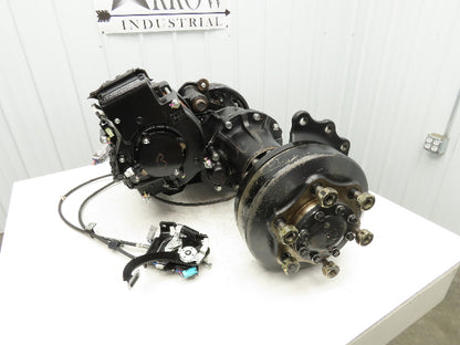 Raymond Forklift Front Dual Wheel Drive Axle & Motor Assembly 6-Lug Off 4750C50
