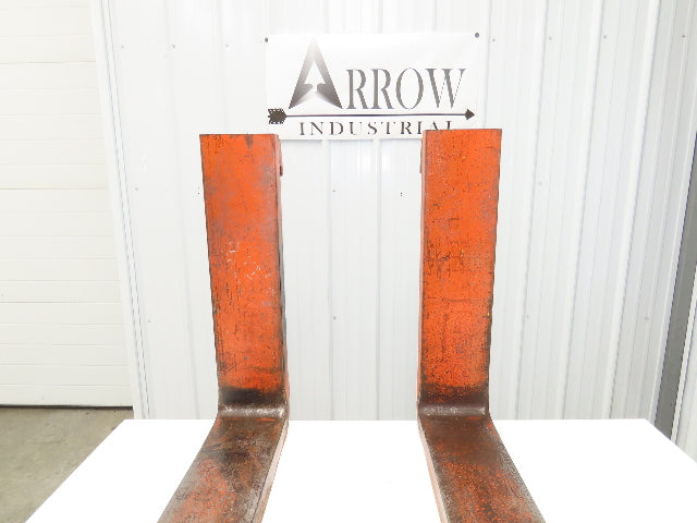 Cascade 7252069 5.75 X 53" Class 3 Steel Forklift Forks 20" Carriage 1-Pair