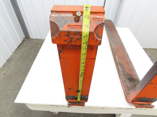 Cascade 7252069 5.75 X 53" Class 3 Steel Forklift Forks 20" Carriage 1-Pair