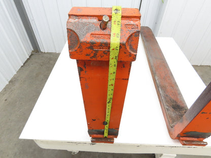Cascade 7252069 5.75 X 53" Class 3 Steel Forklift Forks 20" Carriage 1-Pair