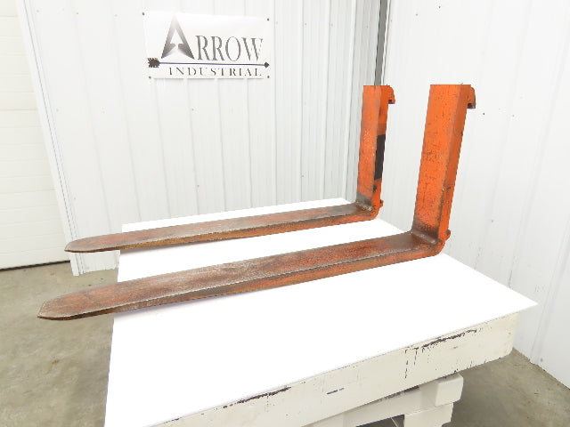 Cascade 7252069 5.75 X 53" Class 3 Steel Forklift Forks 20" Carriage 1-Pair
