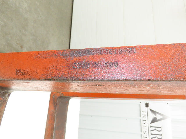 Cascade 7252069 5.75 X 53" Class 3 Steel Forklift Forks 20" Carriage 1-Pair