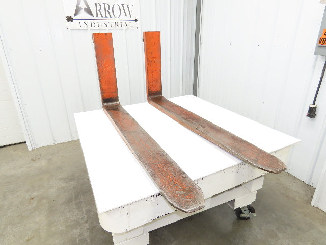Cascade 7252069 5.75 X 53" Class 3 Steel Forklift Forks 20" Carriage 1-Pair
