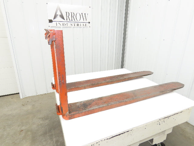 Cascade 7252069 5.75 X 53" Class 3 Steel Forklift Forks 20" Carriage 1-Pair