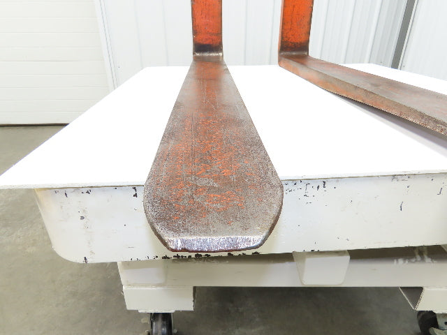 Cascade 7252069 5.75 X 53" Class 3 Steel Forklift Forks 20" Carriage 1-Pair