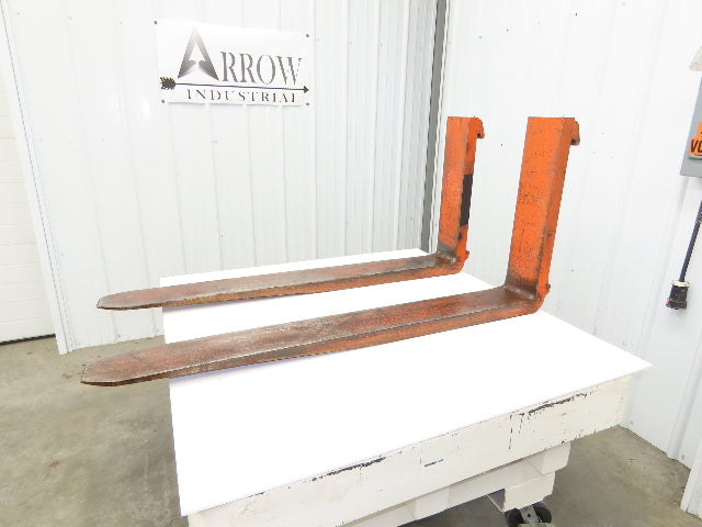Cascade 7252069 5.75 X 53" Class 3 Steel Forklift Forks 20" Carriage 1-Pair