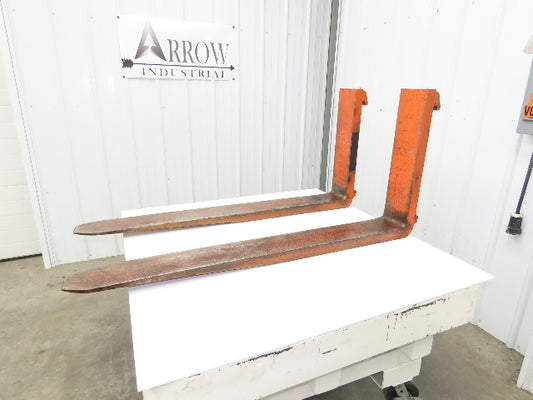 Cascade 7252069 5.75 X 53" Class 3 Steel Forklift Forks 20" Carriage 1-Pair